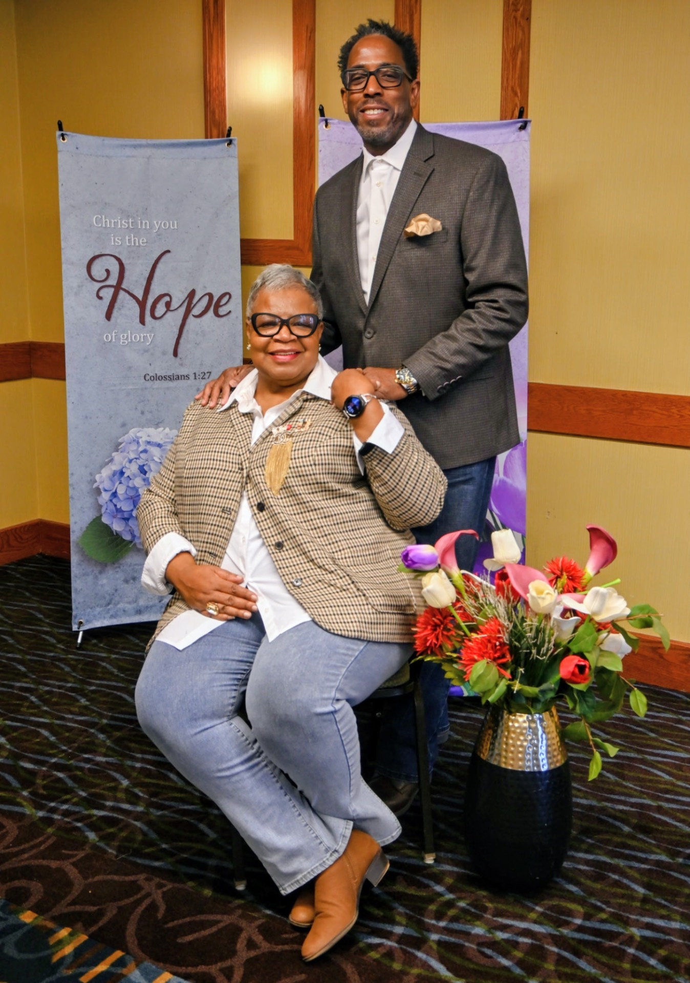 Pastors Glenn and Deb Bond, founders of His Grace Is Sufficient Ministries